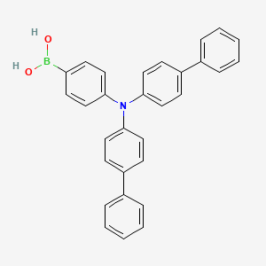 (4-(di([1,1'-biphenyl]-4-yl)amino)phenyl)boronicacid - (943836-24-6)