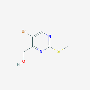(5-Bromo-2-(Methylthio)Pyrimidin-4-Yl)Methanol - (944317-70-8)