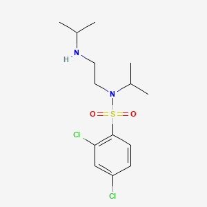 2,4-Dichloro-N-isopropyl-N-(2-isopropylaminoethyl)benzenesulfonamide - (946387-07-1)