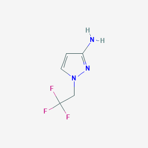 1-(2,2,2-trifluoroethyl)-1H-pyrazol-3-amine - (947179-47-7)