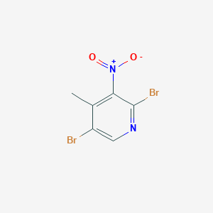2,5-Dibromo-4-methyl-3-nitropyridine - (947534-69-2)