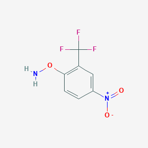 _x000D_O-[4-Nitro-2-(trifluoromethyl)phenyl]hydroxylamine - (94832-15-2)