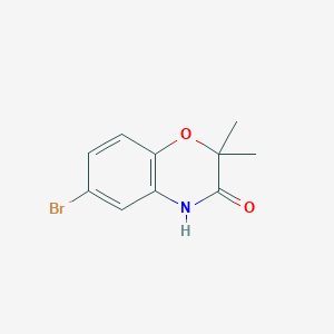 6-Bromo-2,2-dimethyl-2H-benzo[b][1,4]oxazin-3(4H)-one - (949008-41-7)