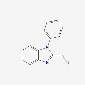 2-(Chloromethyl)-1-phenyl-1H-benzo[d]imidazole - (94937-86-7)