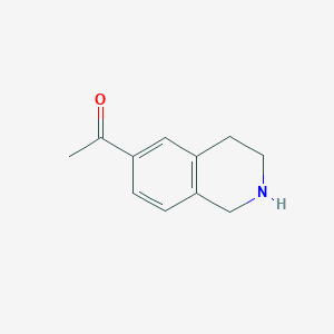 1-(1,2,3,4-tetrahydroisoquinolin-6-yl)ethanone - (949922-27-4)