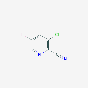 3-Chloro-5-fluoropicolinonitrile - (950670-25-4)