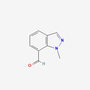 1-Methyl-1H-indazole-7-carbaldehyde - (951030-58-3)