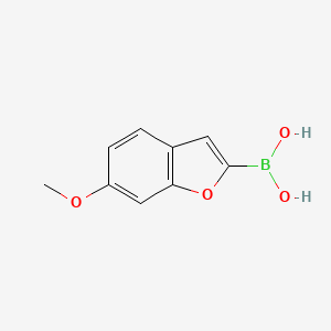 (6-methoxy-1-benzofuran-2-yl)boronic acid - (952737-54-1)