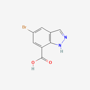 5-bromo-1H-indazole-7-carboxylic acid - (953409-99-9)