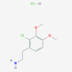 2-(2-CHLORO-3,4-DIMETHOXYPHENYL)ETHANAMINE HCL - (95413-92-6)