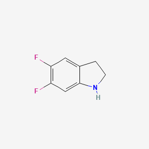 5,6-difluoroindoline - (954255-04-0)