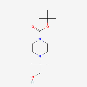 1-Piperazinecarboxylic acid, 4-(2-hydroxy-1,1-dimethylethyl)-, 1,1-dimethylethyl ester - (955979-01-8)