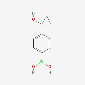 (4-(1-Hydroxycyclopropyl)phenyl)boronicacid - (956006-93-2)