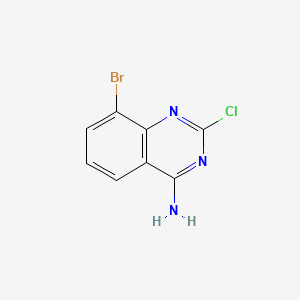 8-bromo-2-chloroquinazolin-4-amine - (956100-62-2)
