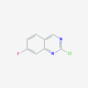 2-Chloro-7-fluoroquinazoline - (956101-10-3)