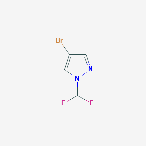 4-Bromo-1-(difluoromethyl)-1H-pyrazole - (956477-67-1)