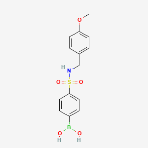 (4-(N-(4-Methoxybenzyl)sulfamoyl)phenyl)boronic acid - (957060-91-2)