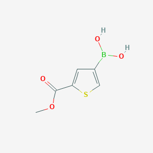 (5-(Methoxycarbonyl)thiophen-3-yl)boronic acid - (957062-52-1)