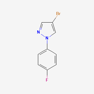 4-bromo-1-(4-fluorophenyl)-1H-pyrazole - (957062-56-5)
