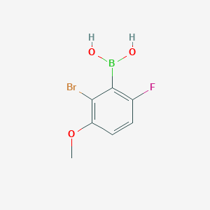 2-Bromo-6-fluoro-3-methoxyphenylboronic acid - (957062-89-4)