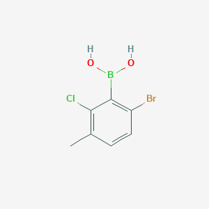 6-Bromo-2-chloro-3-methylphenylboronic acid - (957120-28-4)