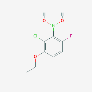 2-CHLORO-3-ETHOXY-6-FLUOROPHENYLBORONIC ACID - (957120-93-3)