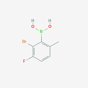 2-Bromo-6-fluoro-3-methylphenylboronic acid - (957121-09-4)