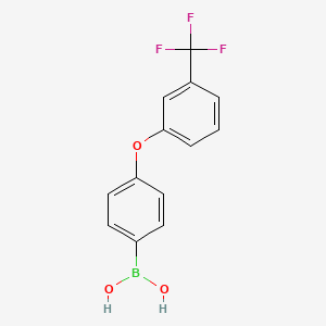 {4-[3-(trifluoromethyl)phenoxy]phenyl}boronic acid - (958457-42-6)