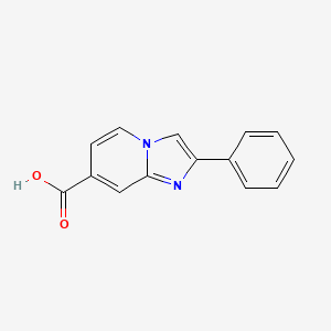 8-phenyl-1,7-diazabicyclo[4.3.0]nona-2,4,6,8-tetraene-4-carboxylic acid - (959-40-0)