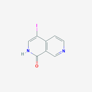 4-Iodo-2,7-naphthyridin-1(2H)-one - (959558-50-0)