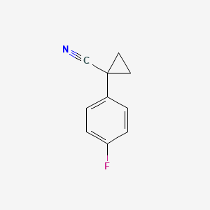 1-(4-Fluorophenyl)cyclopropanecarbonitrile - (97009-67-1)