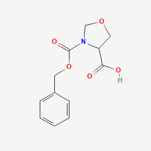 (R)-(+)-3-(BENZYLOXYCARBONYL)-4-OXAZOLIDINECARBOXYLIC ACID - (97534-84-4)