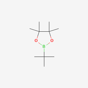 2-(tert-Butyl)-4,4,5,5-tetramethyl-1,3,2-dioxaborolane - (99810-76-1)